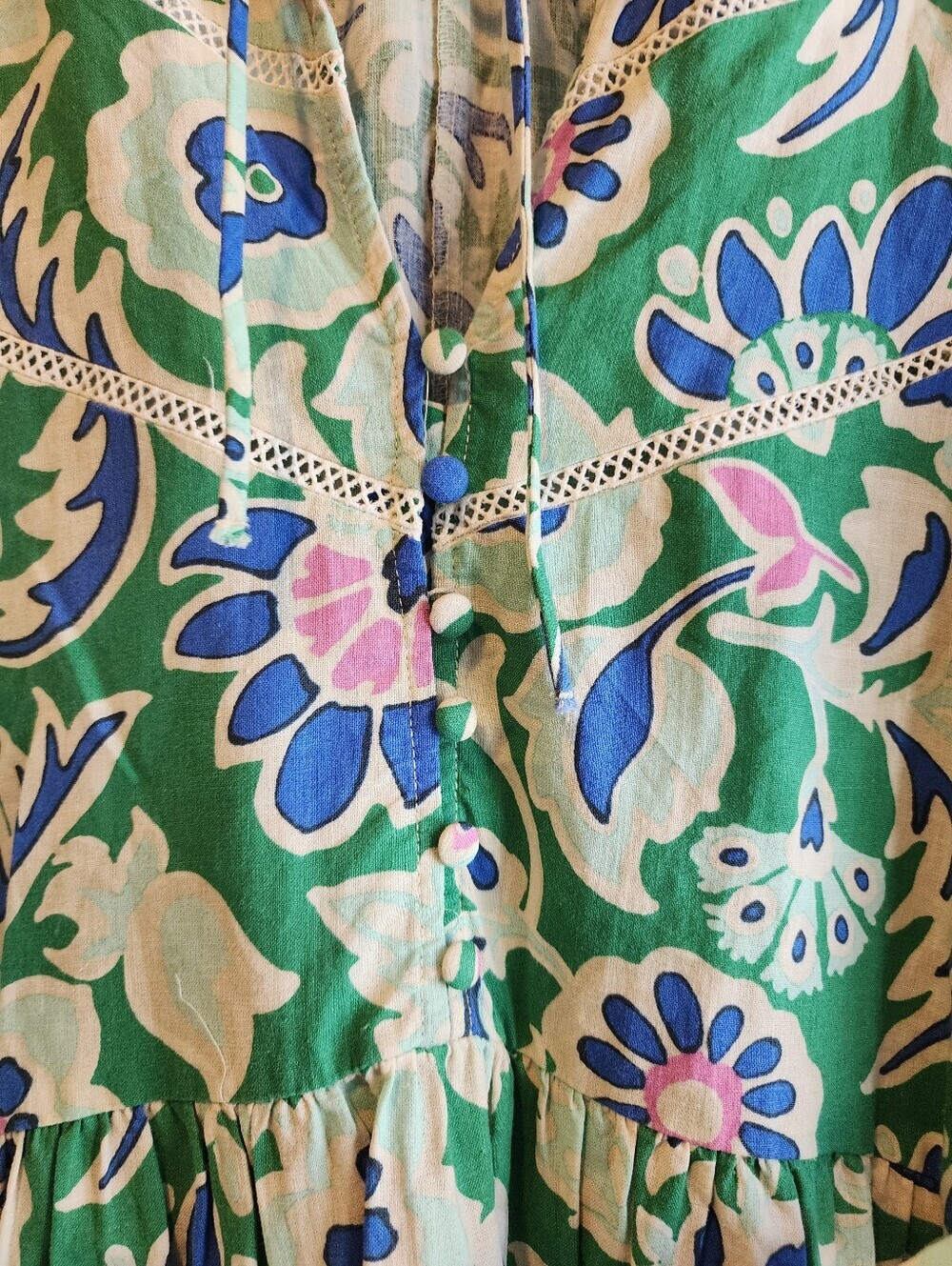 ZARA FLORAL LONG SLEEVE MINI DRESS SIZE XS - Picture 14 of 14